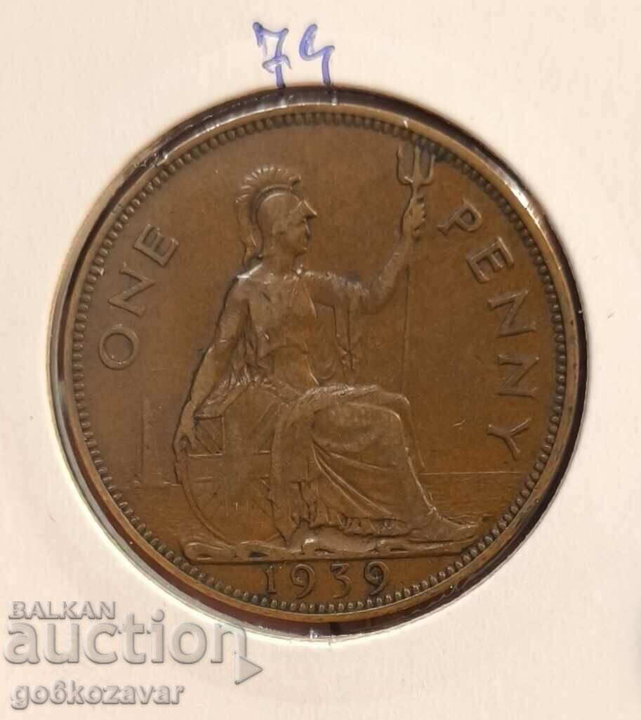 Marea Britanie 1 penny 1939