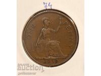 Marea Britanie 1 penny 1939