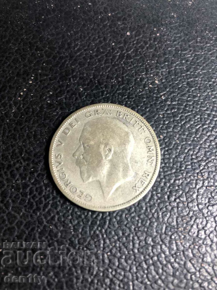 silver coin 1933 half crown