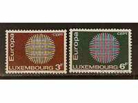 Luxemburg 1970 Europa CEPT MNH