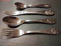 Utensils, children's dining set, like new, 8.12.24