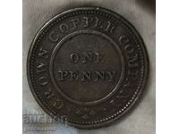 Great Britain Penny Token 1811 Rare R Quality !