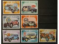 Cambodia 1984 Cars Stamped series