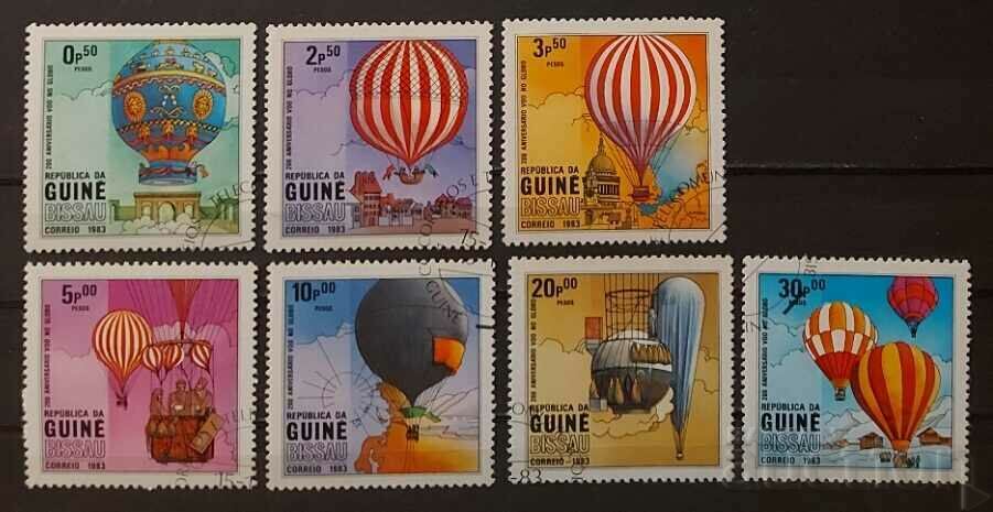 Guineea Bissau 1983 seria Baloane timbrate