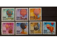 Guinea Bissau 1983 Balloons Stamped series