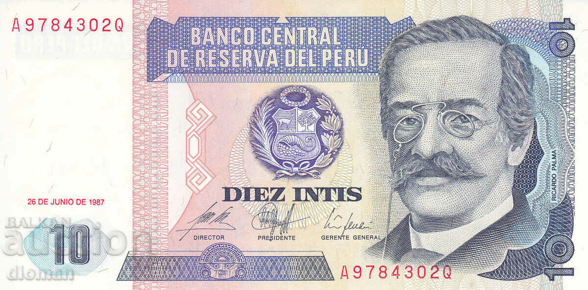 dioman - BANCNOTĂ - PERU - UNC