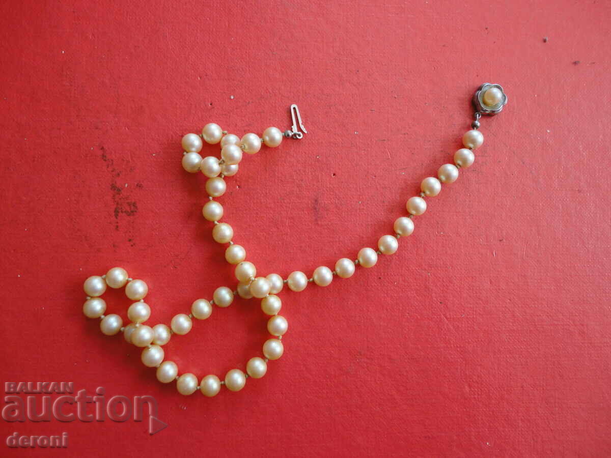 Un colier grozav de perle și argint - 6