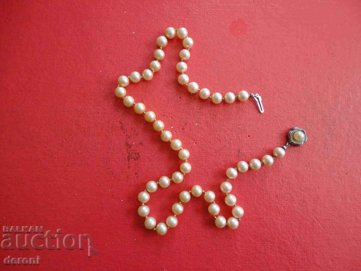 Un colier grozav de perle și argint - 7