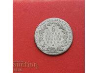 Germany-Prussia-1/6 Thaler 1816 A-Berlin