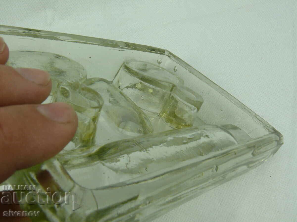 Delivery of Old Glass Inkwell #2393