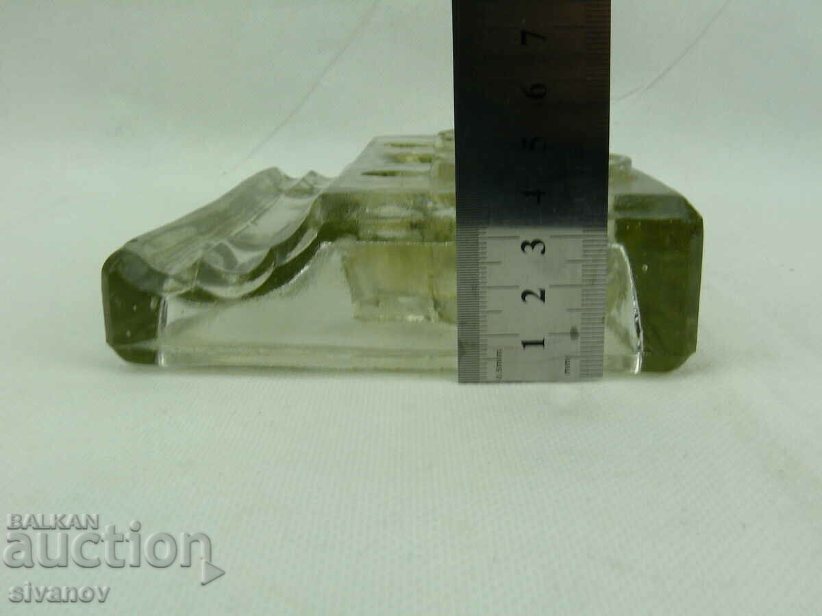 Old Glass Inkwell #2393 - 7