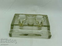 Old Glass Inkwell #2393