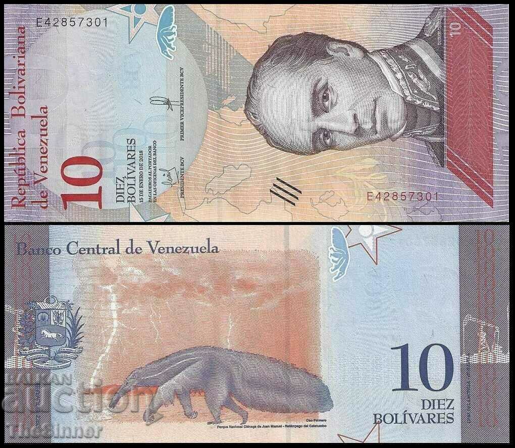 VENEZUELA 10 VENEZUELA 10 Bolivares, 2018, P-103 UNC /c