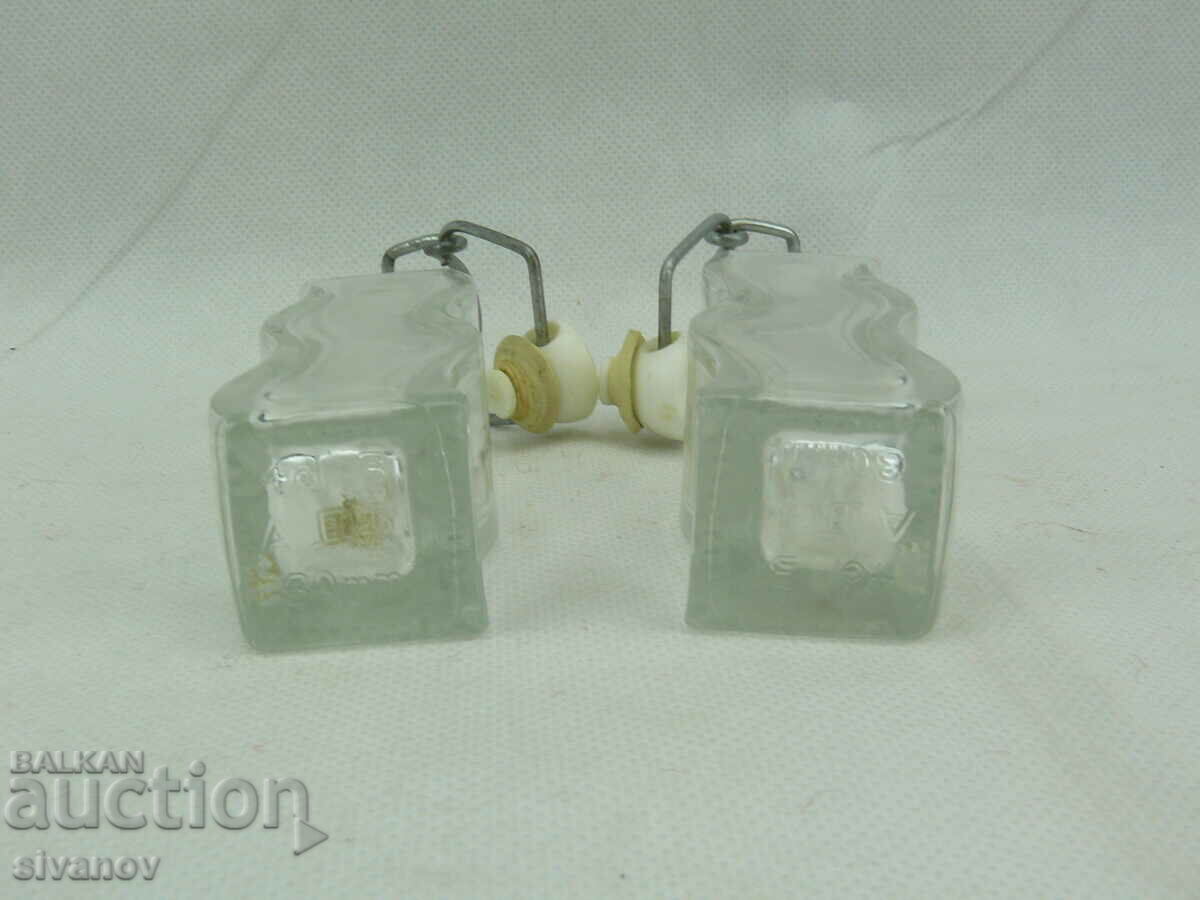 Delivery of Interesting small glass bottles 2 pieces #2405 Delivery of Interesting small glass bottles 2 pieces #2405