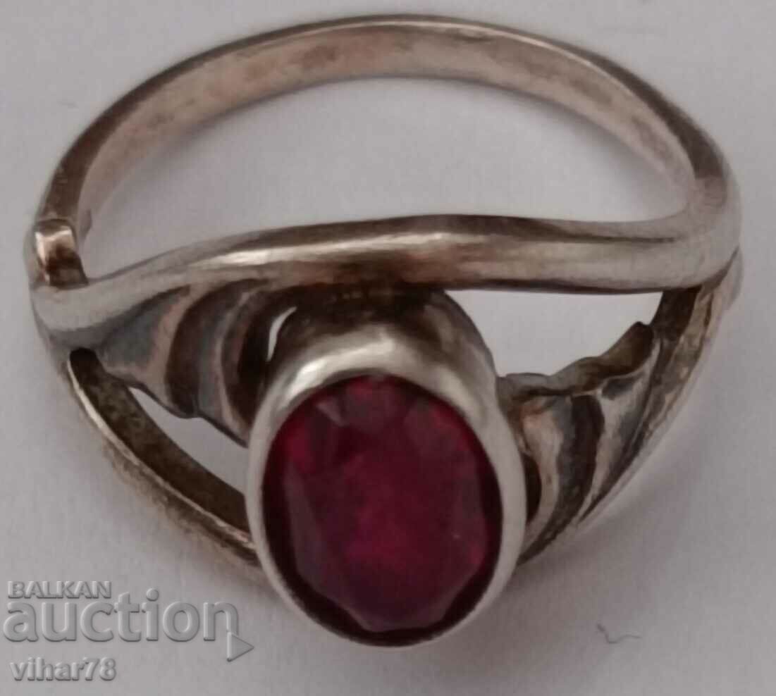 Inel rusesc din argint