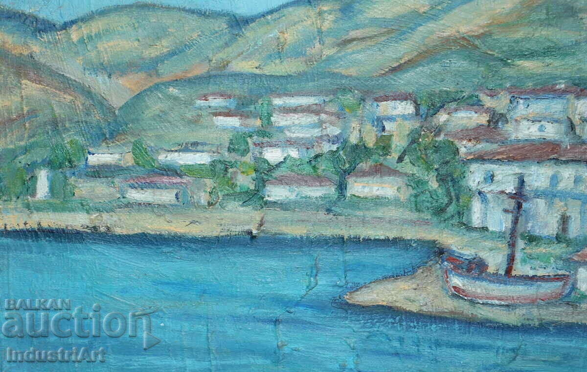 Delivery of Seascape - oil painting signed N. Ivanov Delivery of Seascape - oil painting signed N. Ivanov