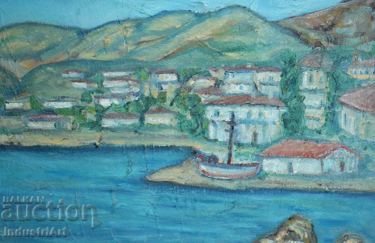 Seascape - oil painting signed N. Ivanov - 6 Seascape - oil painting signed N. Ivanov - 6