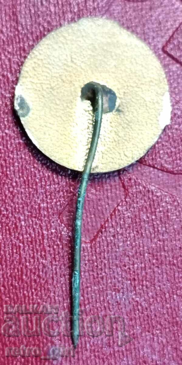 Auction Badge Bulgaria with document. Auction Badge Bulgaria with document.