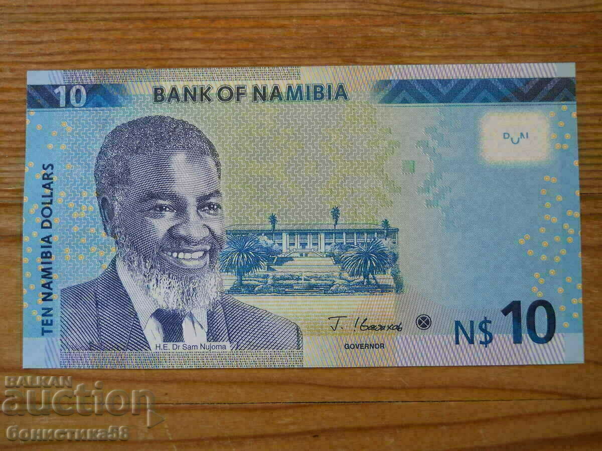 10 USD 2021 - Namibia (UNC)