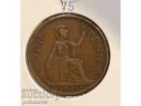 Marea Britanie 1 penny 1937