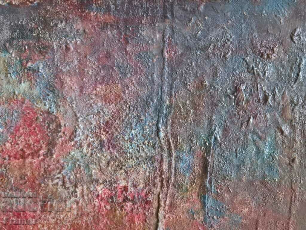 Genko Genkov 1923-2006 Abstract landscape 1980s. oil - 5 Genko Genkov 1923-2006 Abstract landscape 1980s. oil - 5