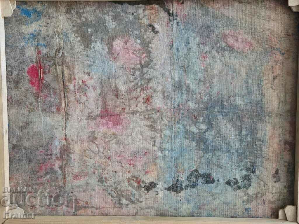 Genko Genkov 1923-2006 Abstract landscape 1980s. oil - 6 Genko Genkov 1923-2006 Abstract landscape 1980s. oil - 6