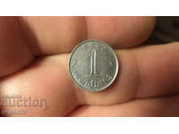 France 1 centime, 1962