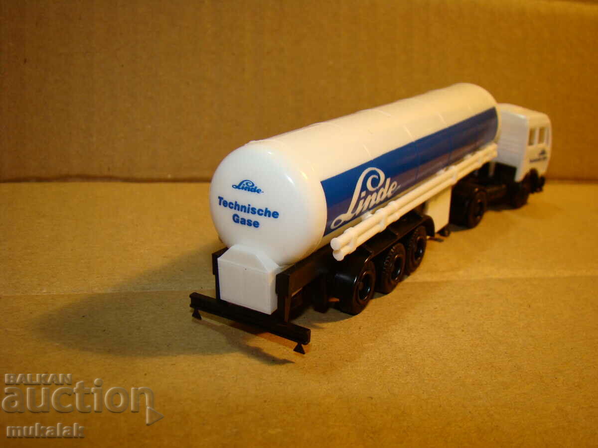 HERPA 1:87 H0 MERCEDES TIRE TRUCK TOY MODEL TANK - 5 HERPA 1:87 H0 MERCEDES TIRE TRUCK TOY MODEL TANK - 5