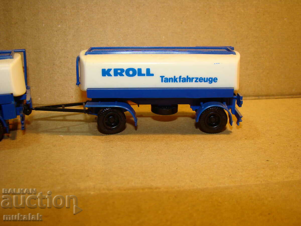 Auction  HERPA 1:87 H0 MERCEDES TIRE TRUCK TOY MODEL TANK