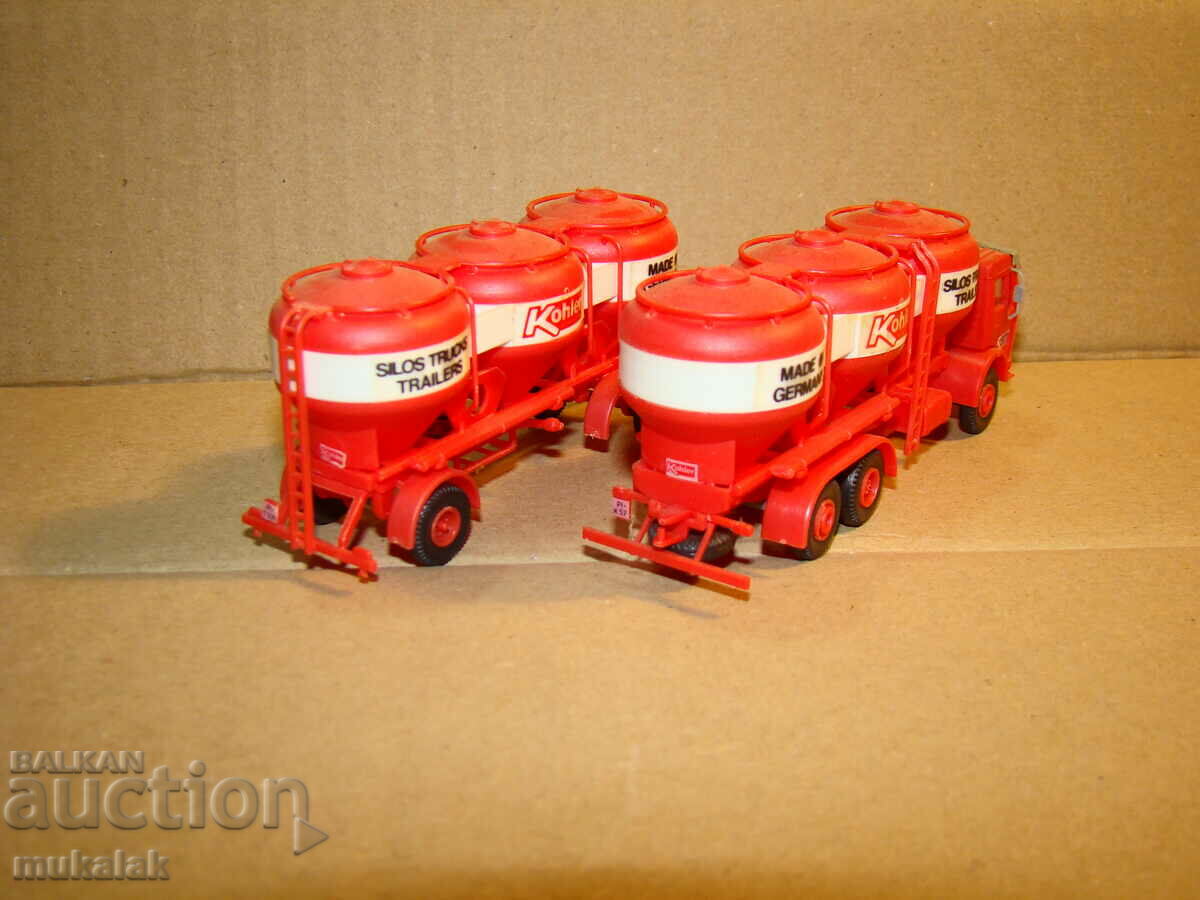 KIBRI 1:87 H0 MERCEDES TIRE TRUCK TOY MODEL TANK - 5 KIBRI 1:87 H0 MERCEDES TIRE TRUCK TOY MODEL TANK - 5