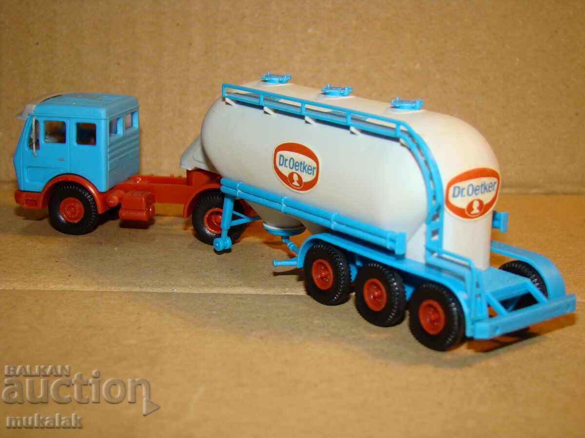 KIBRI 1:87 H0 MERCEDES TIRE TRUCK TOY MODEL TANK - 5 KIBRI 1:87 H0 MERCEDES TIRE TRUCK TOY MODEL TANK - 5