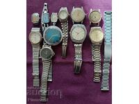 Lot of old damaged watches 11 pieces.