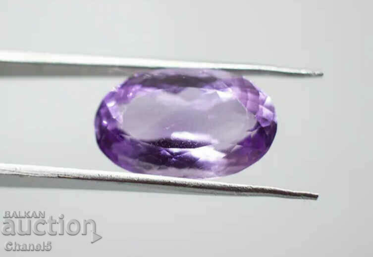 NATURAL AMETHYST - PINK-VIOLET - BRAZIL - 0.70 ct (104) with price 14.00 BGN | € 7.16 NATURAL AMETHYST - PINK-VIOLET - BRAZIL - 0.70 ct (104) with price 14.00 BGN | € 7.16