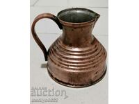 Copper tinned jug copper, copper vessel cup goblet