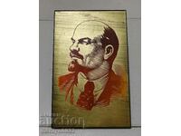 Μεταλλική προτομή του ηγέτη Λένιν