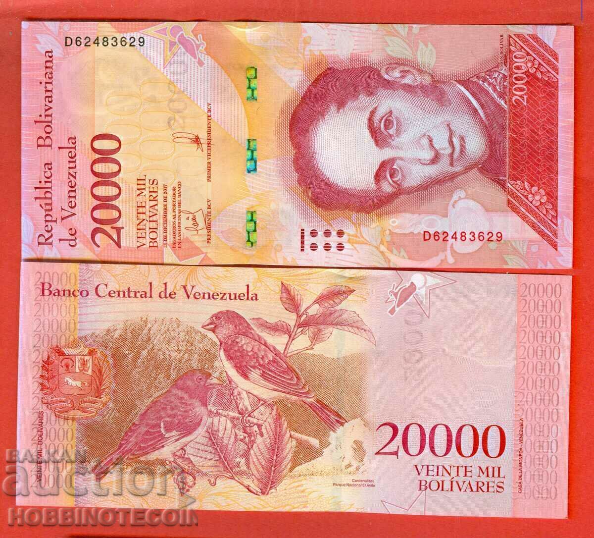 VENEZUELA VENEZUELA 20000 20000 DUNGA GROSA D 2017 NOU UNC