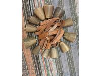 Чанове - 12 броя с кожени каишки Чан