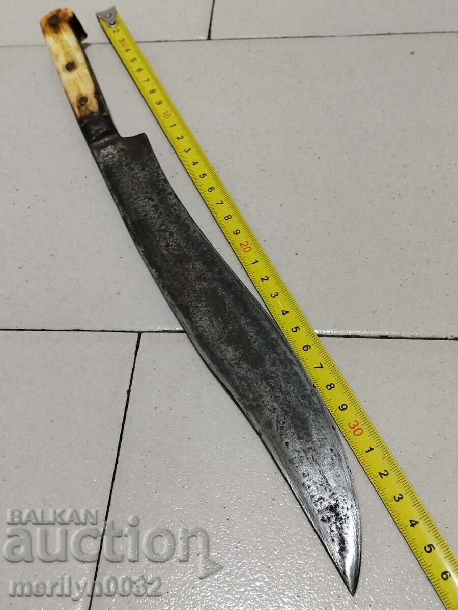 Old shepherd's knife without cania and stamp akulak blade - 5 Old shepherd's knife without cania and stamp akulak blade - 5