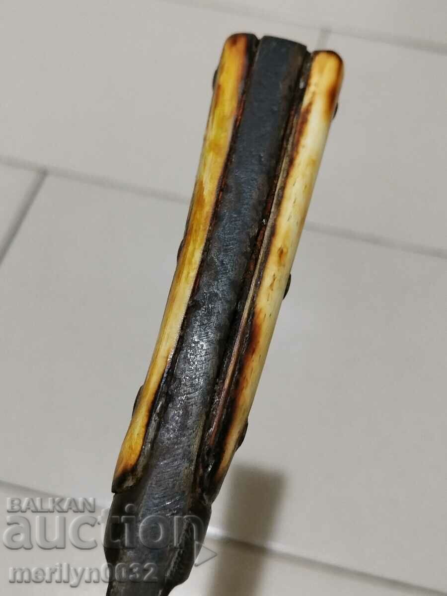 Old shepherd's knife without cania and stamp akulak blade - 7 Old shepherd's knife without cania and stamp akulak blade - 7
