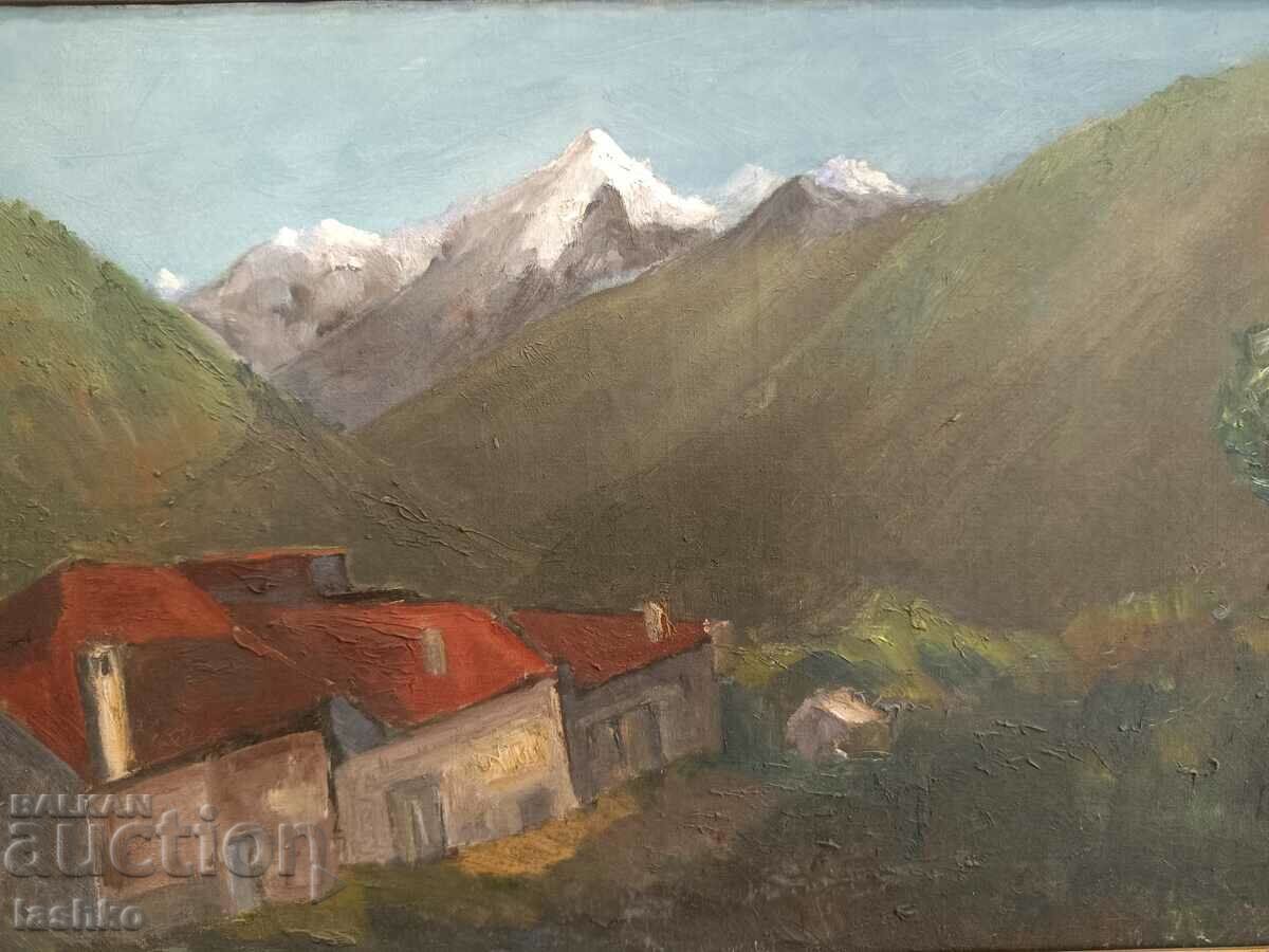 Old painting with price 199.99 BGN | € 102.25 Old painting with price 199.99 BGN | € 102.25