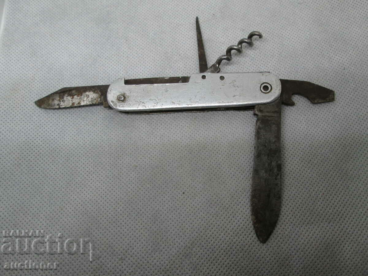 Auction AN OLD SWISS ARMY WITH 5 FUNCTIONS Auction AN OLD SWISS ARMY WITH 5 FUNCTIONS