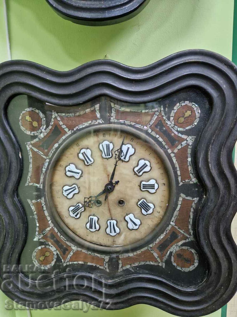 A beautiful antique French wall clock from the 19th century - 6 A beautiful antique French wall clock from the 19th century - 6