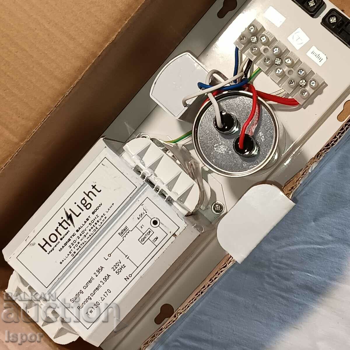 Choke / magnetic ballast 600 W - 6 Choke / magnetic ballast 600 W - 6