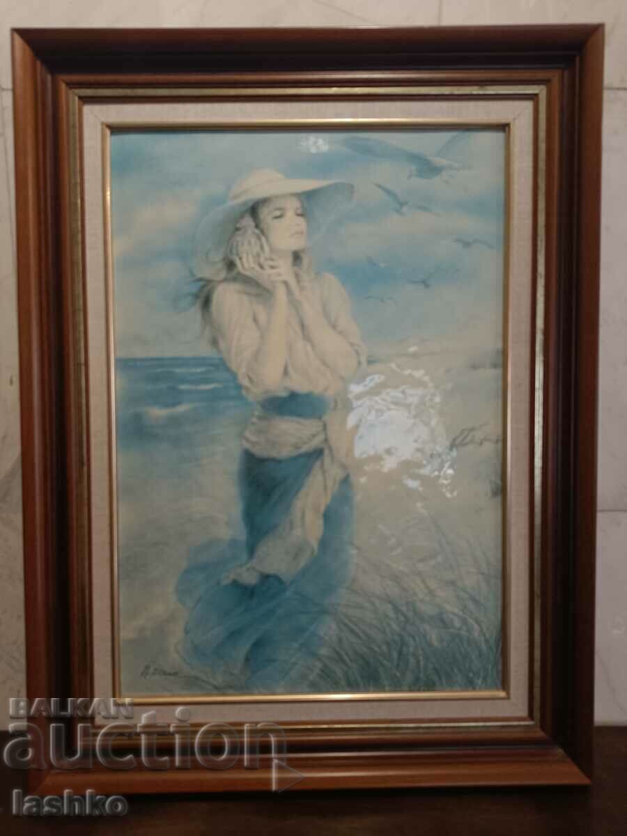 Porcelain painting Porcelain painting