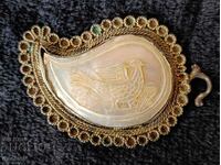 Възрожденска половин пафта с Позлата от Котел колан носия