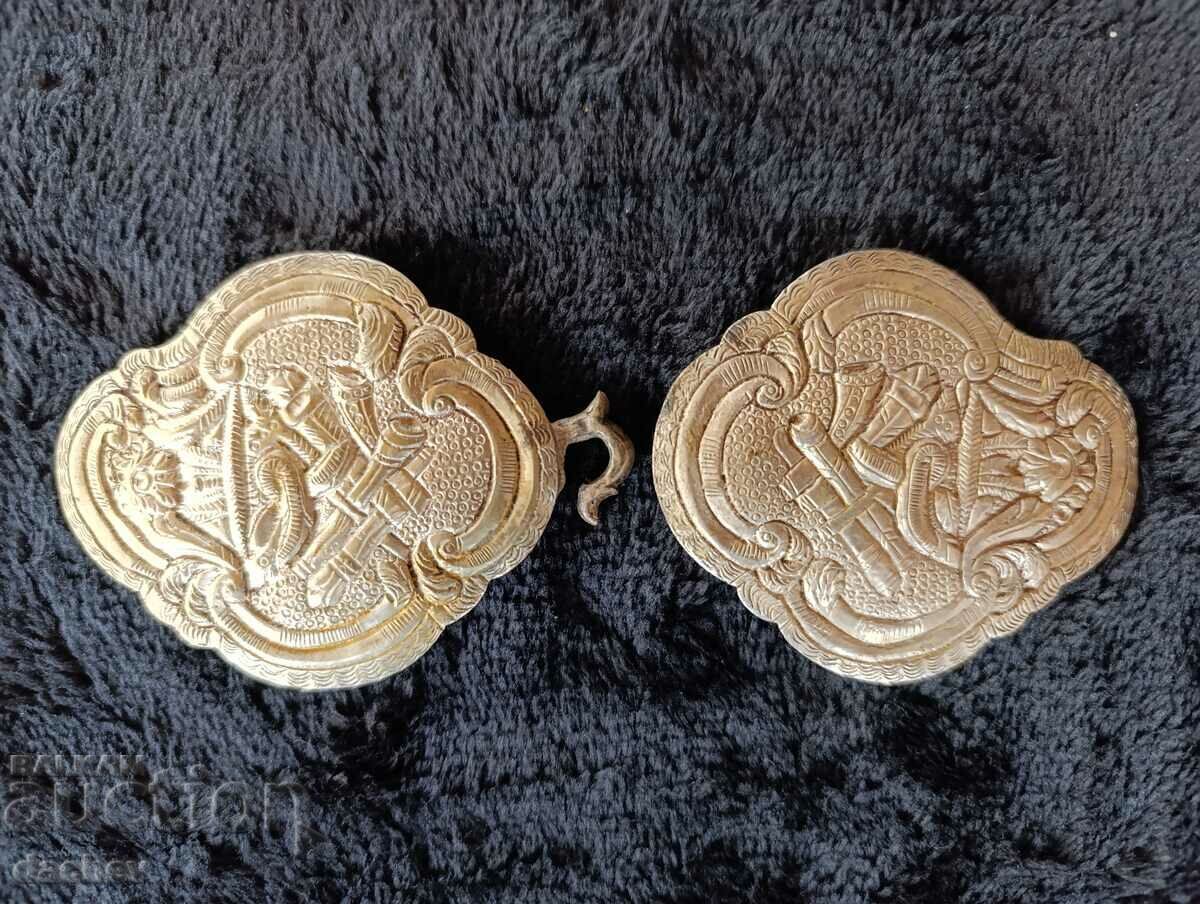 Renaissance silver buckles, buckle belt, costume, 19th century with price € 270.00 | 528.07 BGN