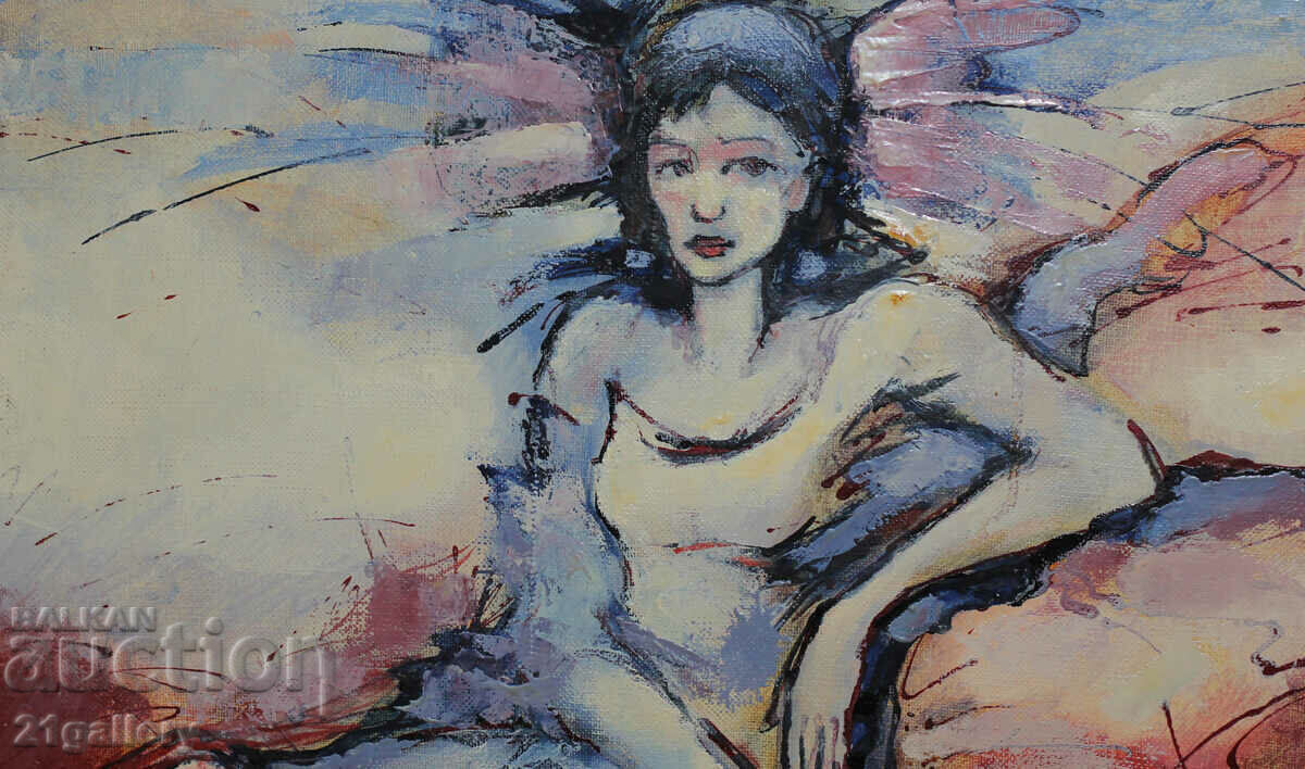 Delivery of Krum Kostov / Oil paints Female portrait Delivery of Krum Kostov / Oil paints Female portrait