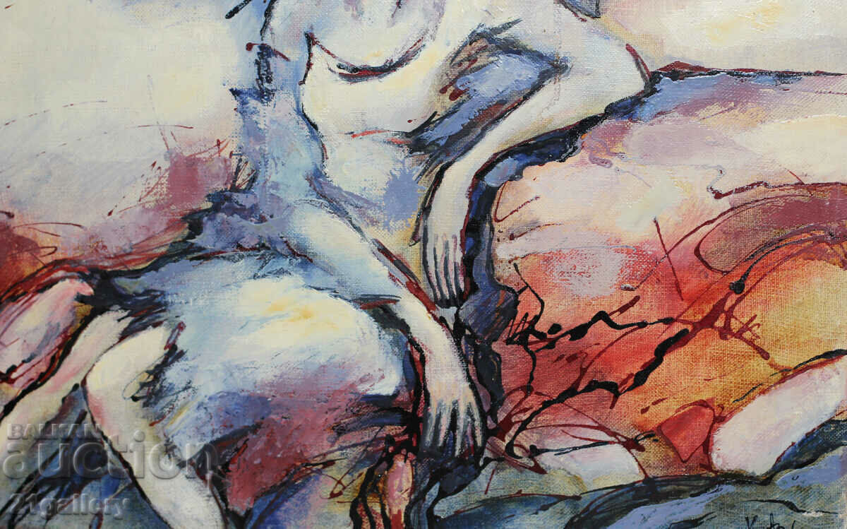 Krum Kostov / Oil paints Female portrait - 5 Krum Kostov / Oil paints Female portrait - 5