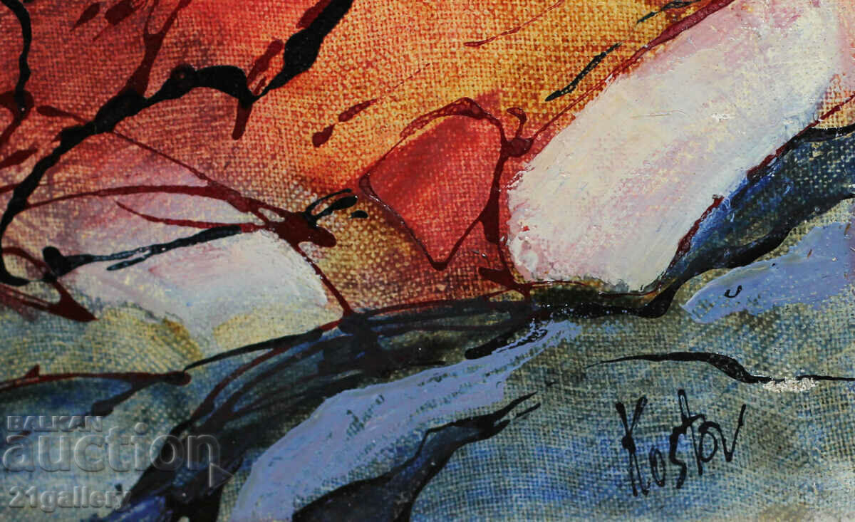 Krum Kostov / Oil paints Female portrait - 7 Krum Kostov / Oil paints Female portrait - 7