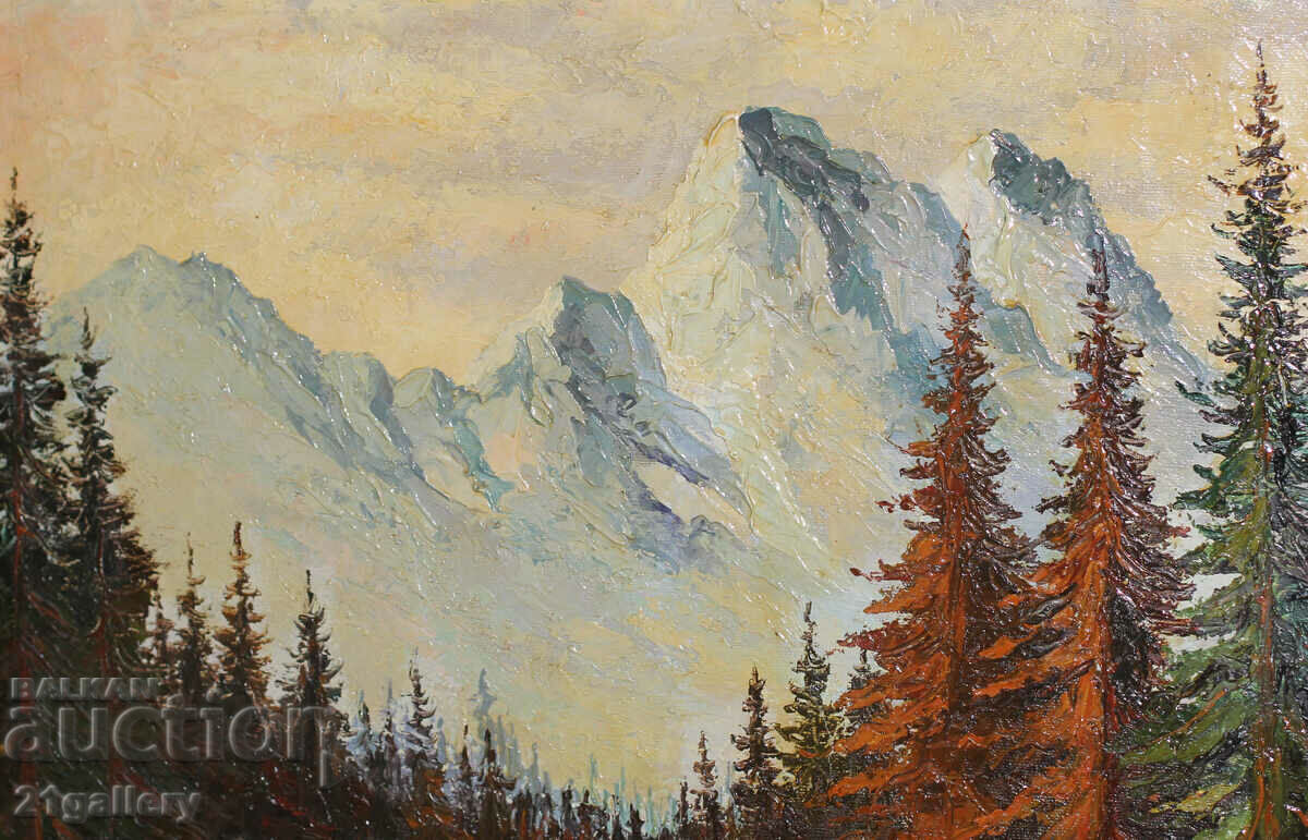 Auction Mihail Rashkov (1934-2021) / Oil paints Landscape 92 Auction Mihail Rashkov (1934-2021) / Oil paints Landscape 92